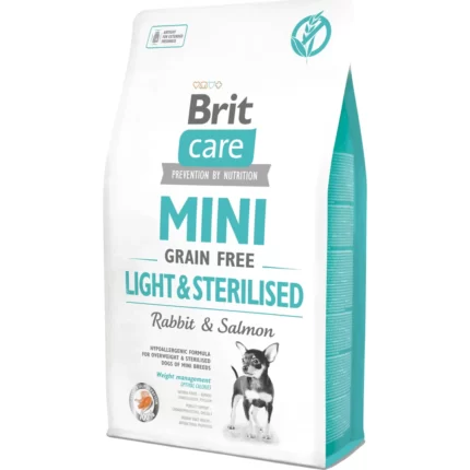 Brit Care Mini Light Sterilised Kısırlaştırılmış Tahılsız Küçük Irk Köpek Maması 2 Kg