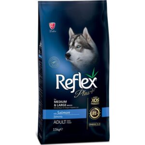 Reflex Plus Somonlu Yetişkin Köpek Maması 15 KG