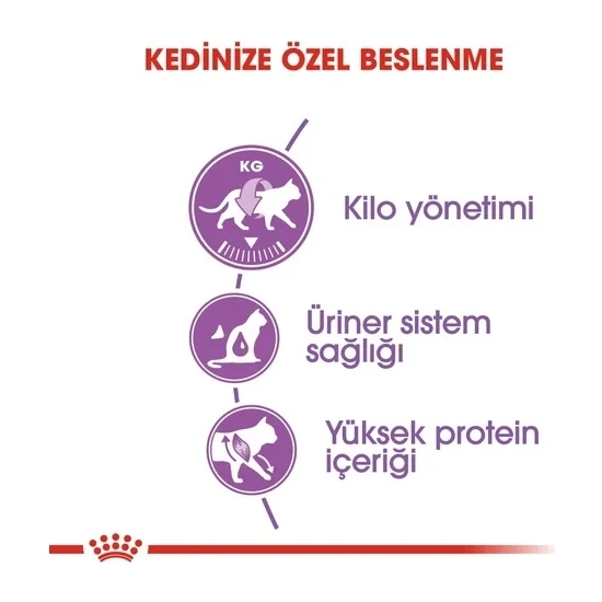 Royal Canin Sterilised Kısırlaştırılmış Kedi Maması 37 4 Kg